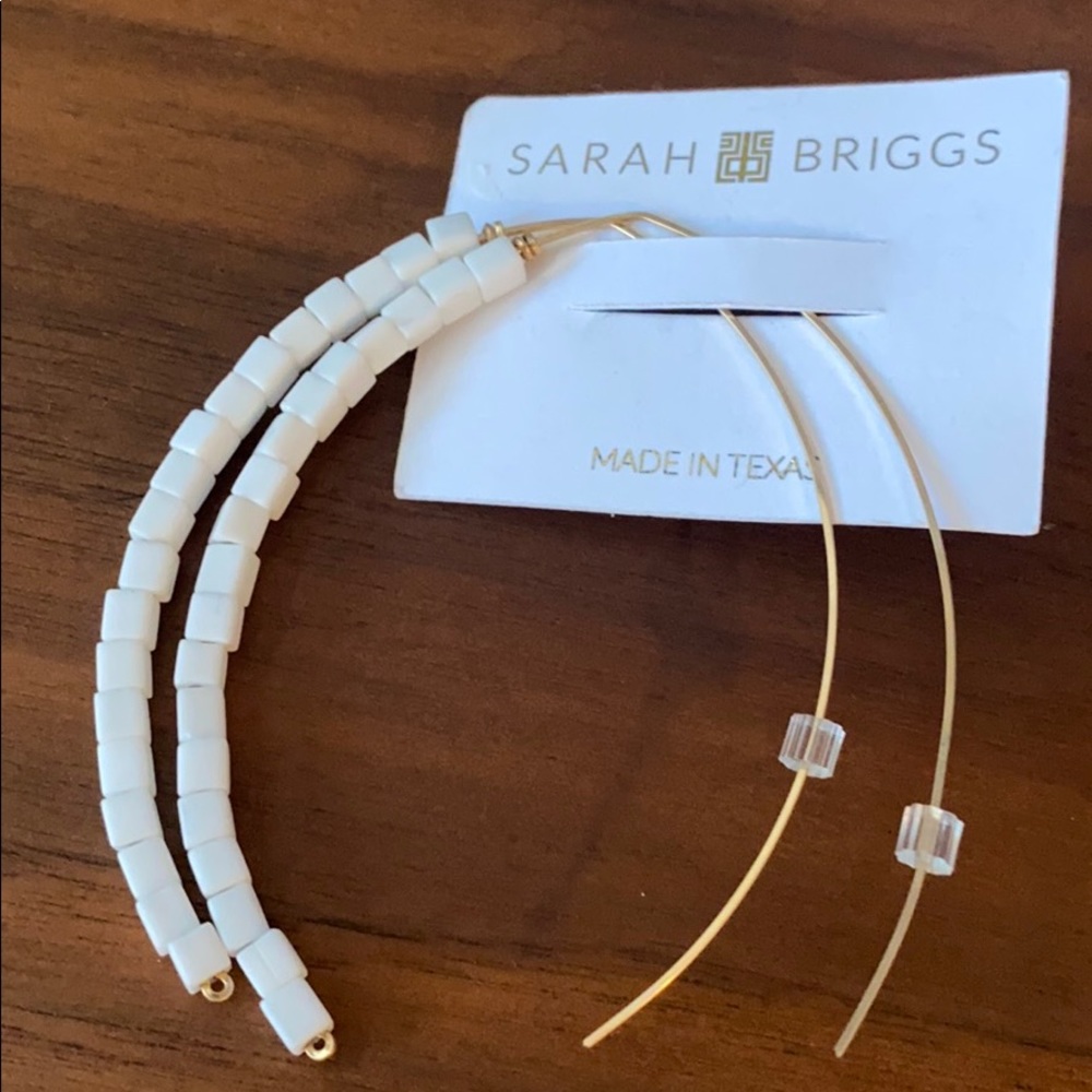 Sarah Briggs unused hoop earings